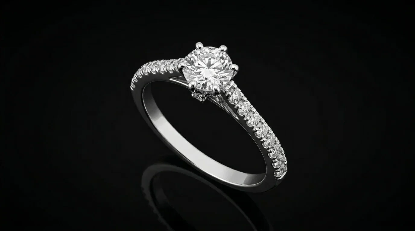 "MyLaurent™" 1.00ct Engagement Ring – White gold 18k