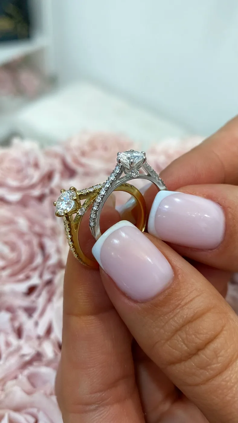 "MyLaurent™" Engagement Ring in white gold 18k, photo 5
