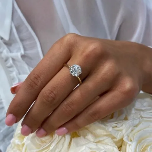 Singiel™ Engagement Ring in 18k yellow gold, photo 11