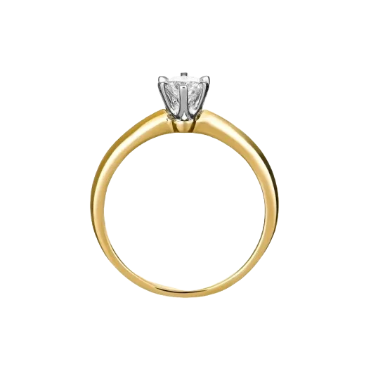 THETIFFANY™ Engagement Ring in yellow gold 18k, photo 5