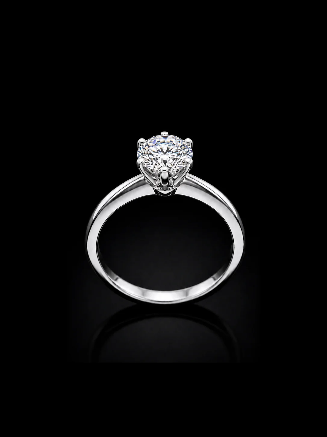 "TheTiffany™" Engagement Ring in platinum, photo 4