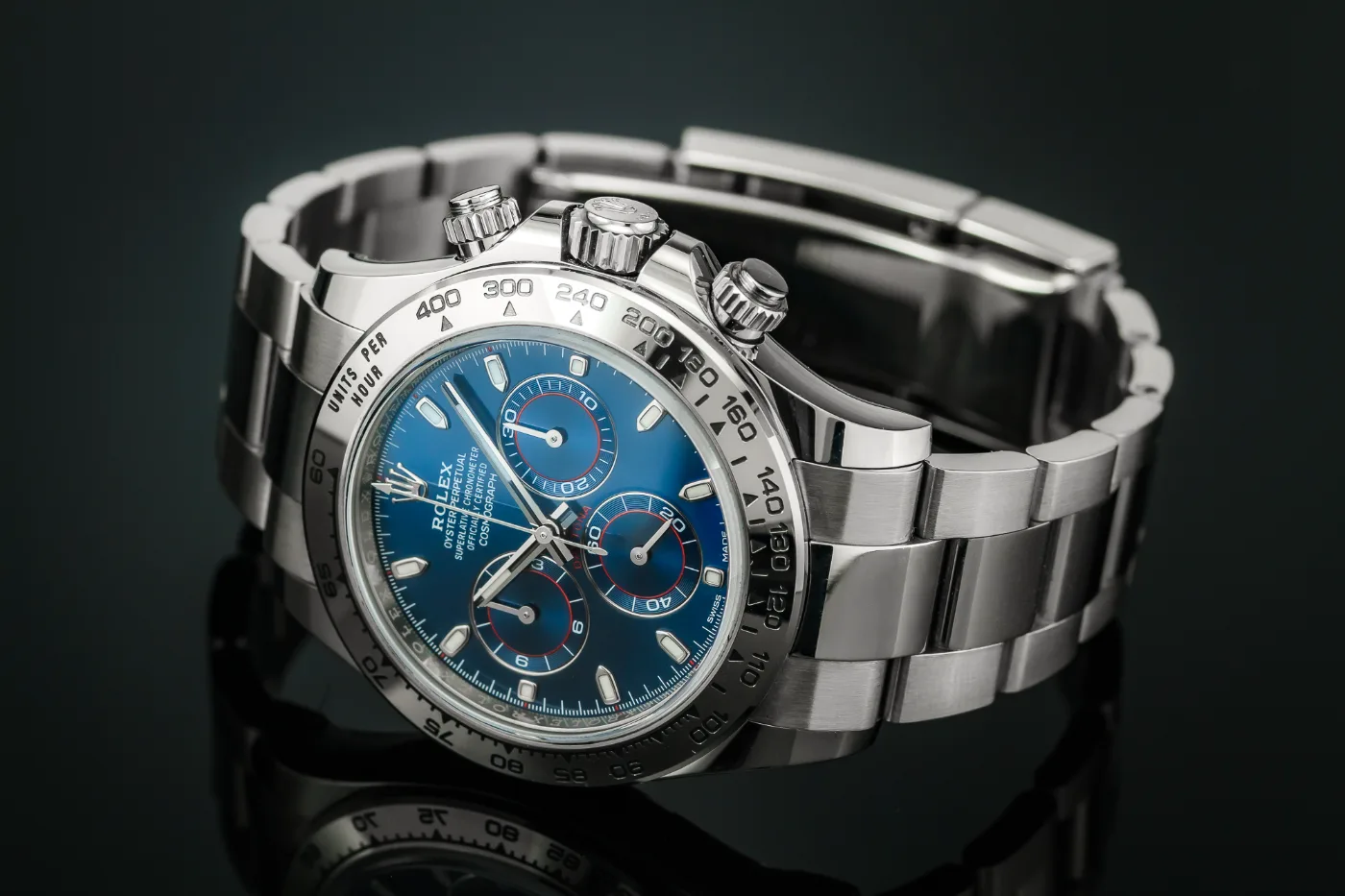 Rolex Cosmograph Daytona 116509 Blue Dial, photo 2