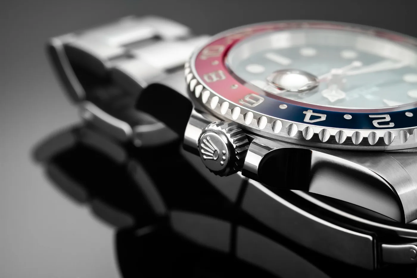 ROLEX GMT MASTER II Pepsi on Oyster discontinued 126710BLRO, photo 5
