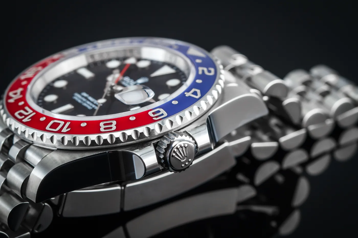 ROLEX GMT MASTER II Pepsi on Jubilee, discontinued 126710BLRO, photo 5