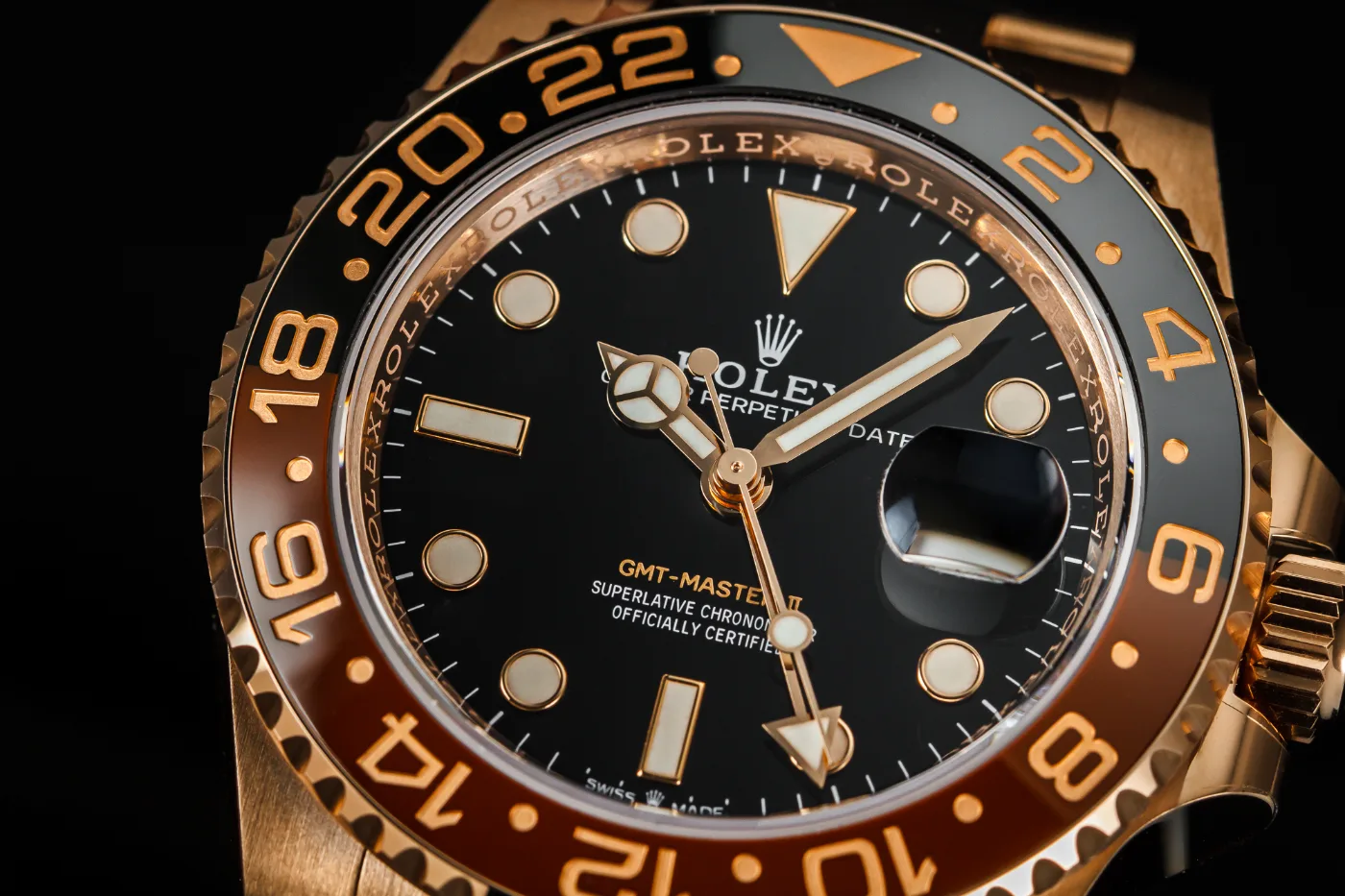 Rolex GMT-Master II Root Beer Everose Gold 126715CHNR „Rootbeer”, photo 2