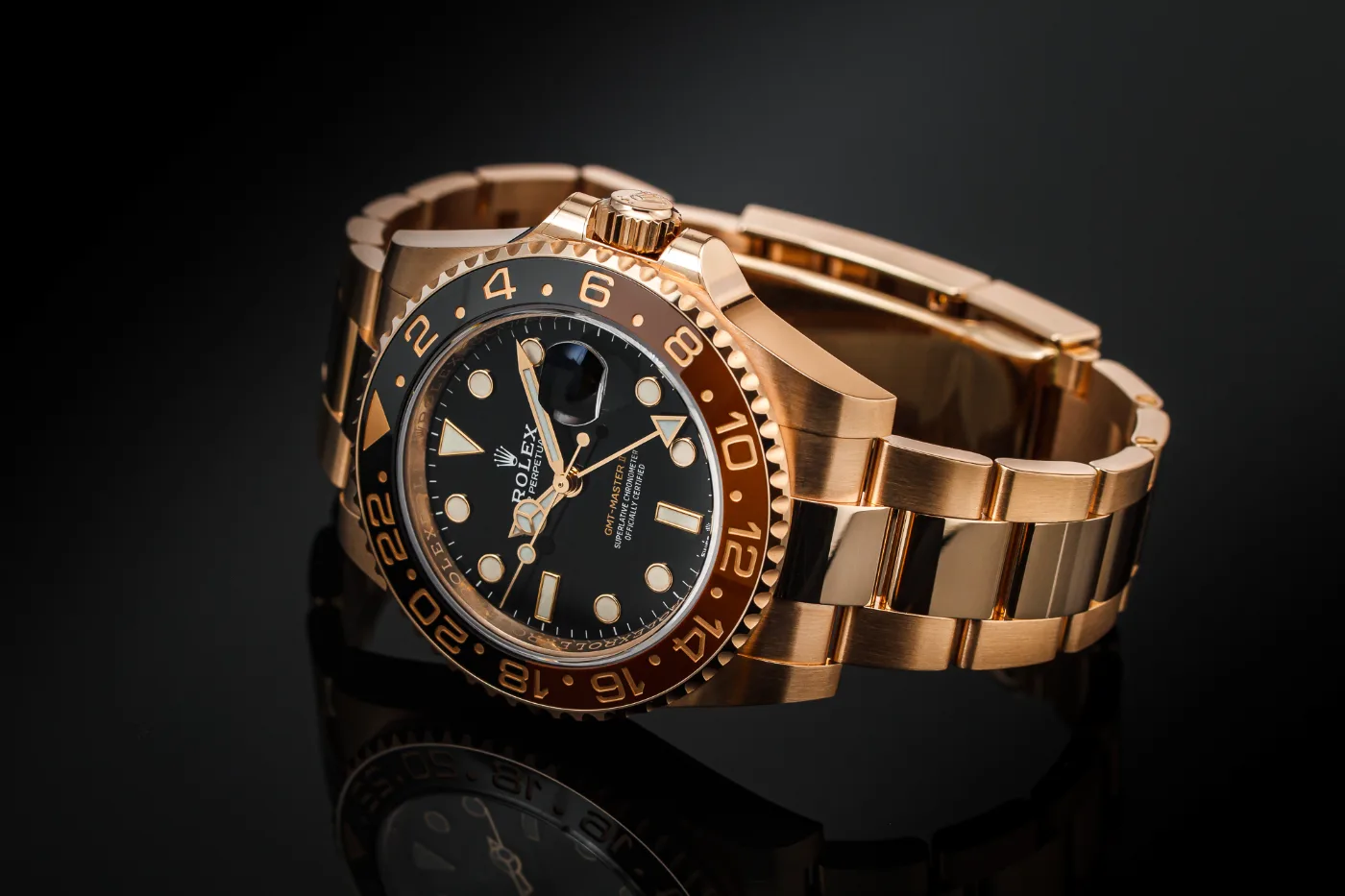 Rolex GMT-Master II Root Beer Everose Gold 126715CHNR „Rootbeer”, photo 3