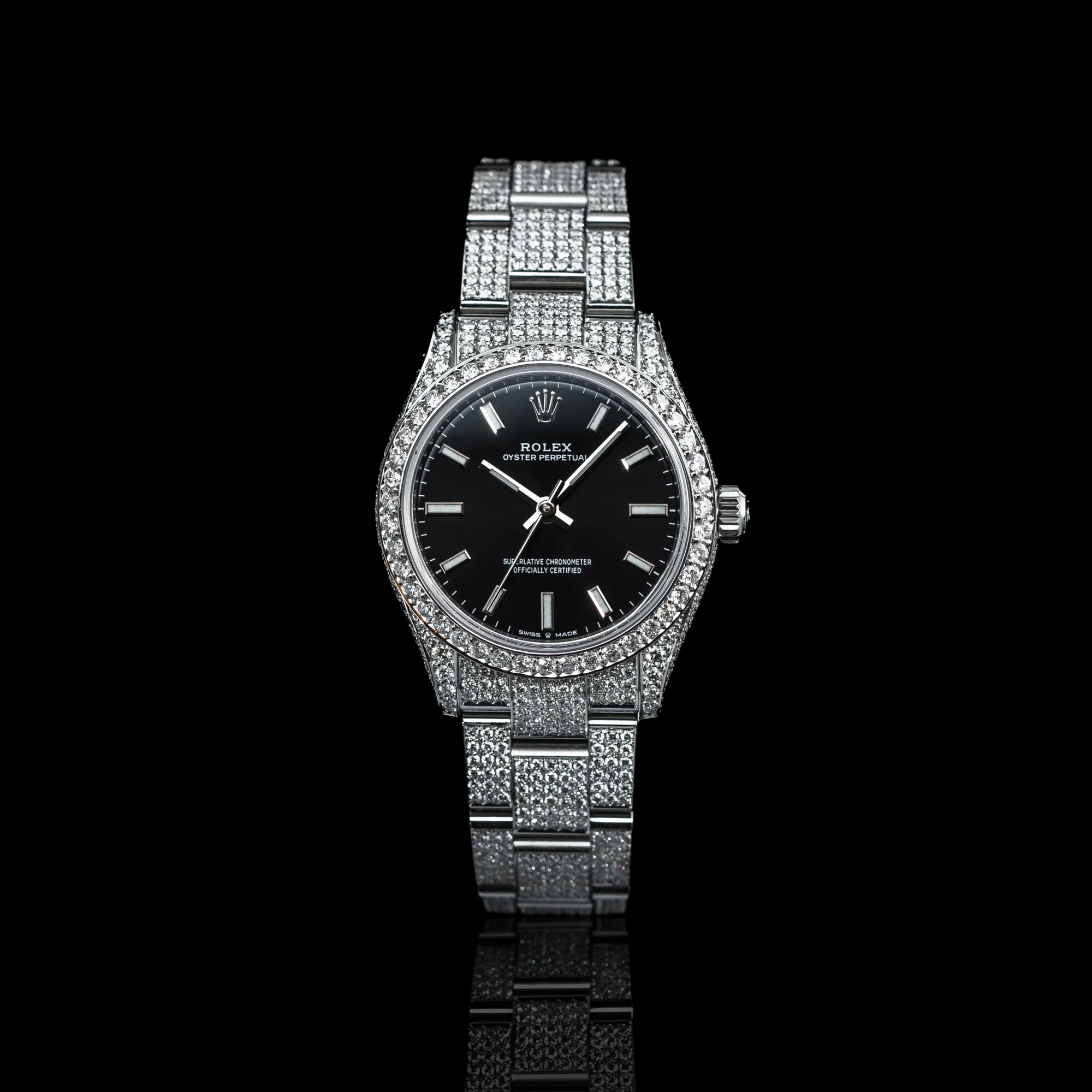 Diamentowy Rolex Full Iced