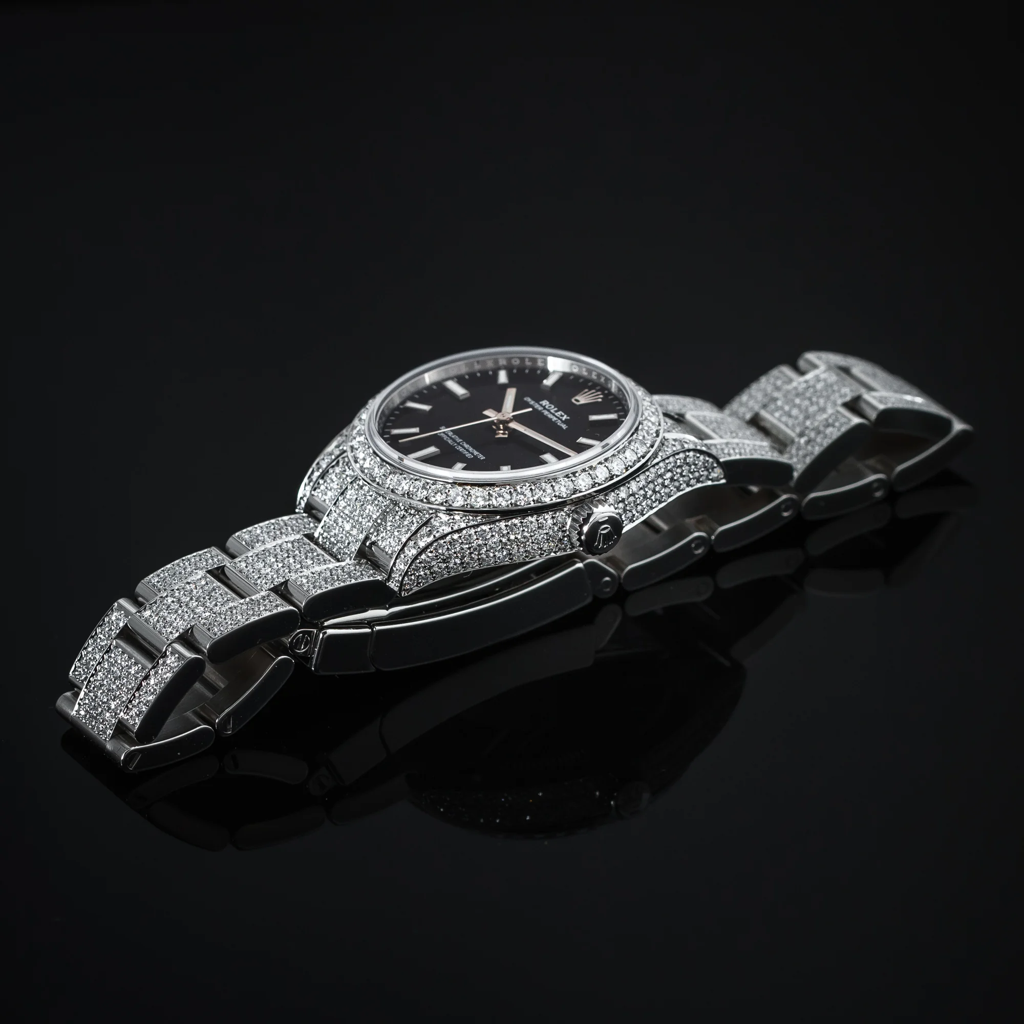 Diamentowy Rolex Full Iced