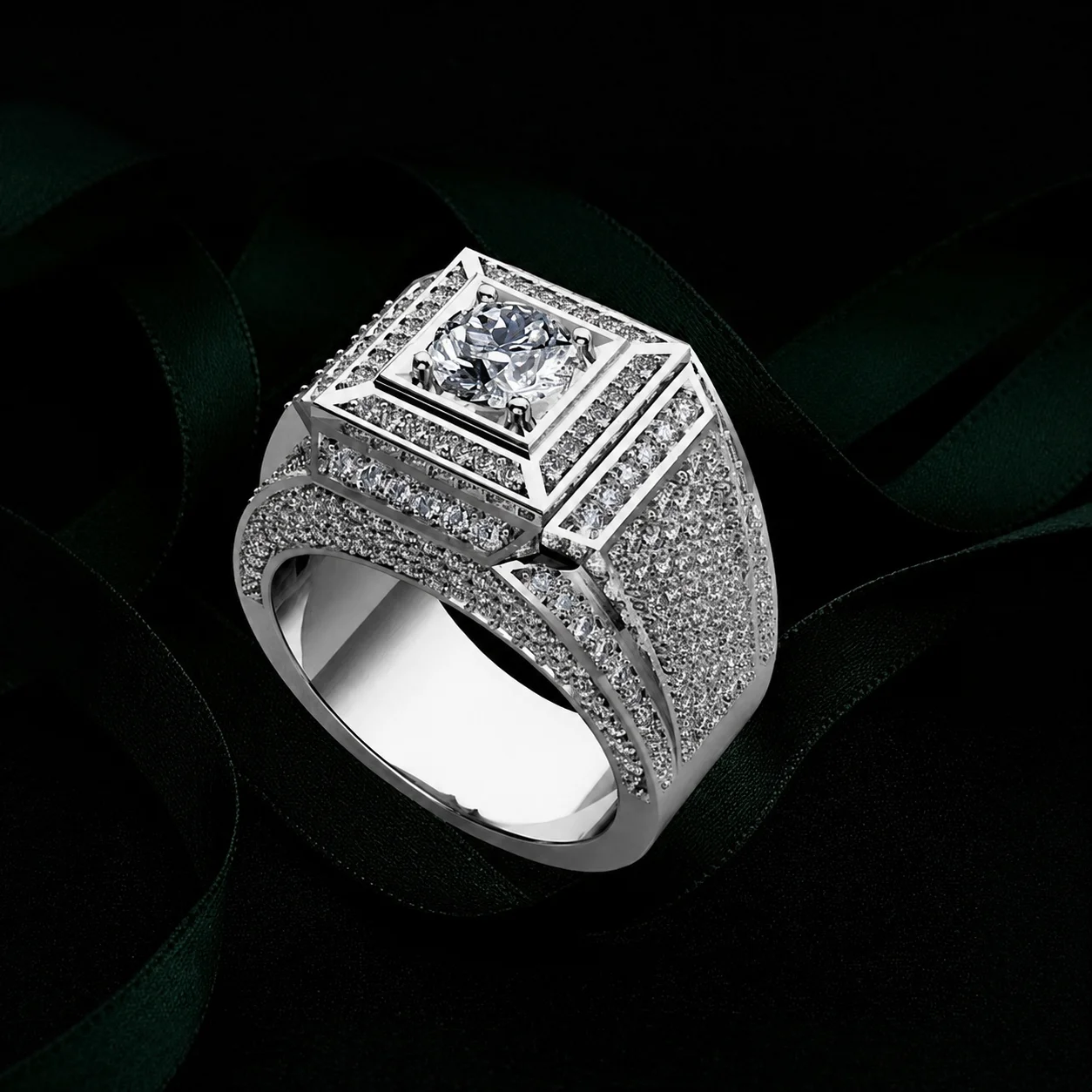 Ring "LordOfRules™" in white gold, product view