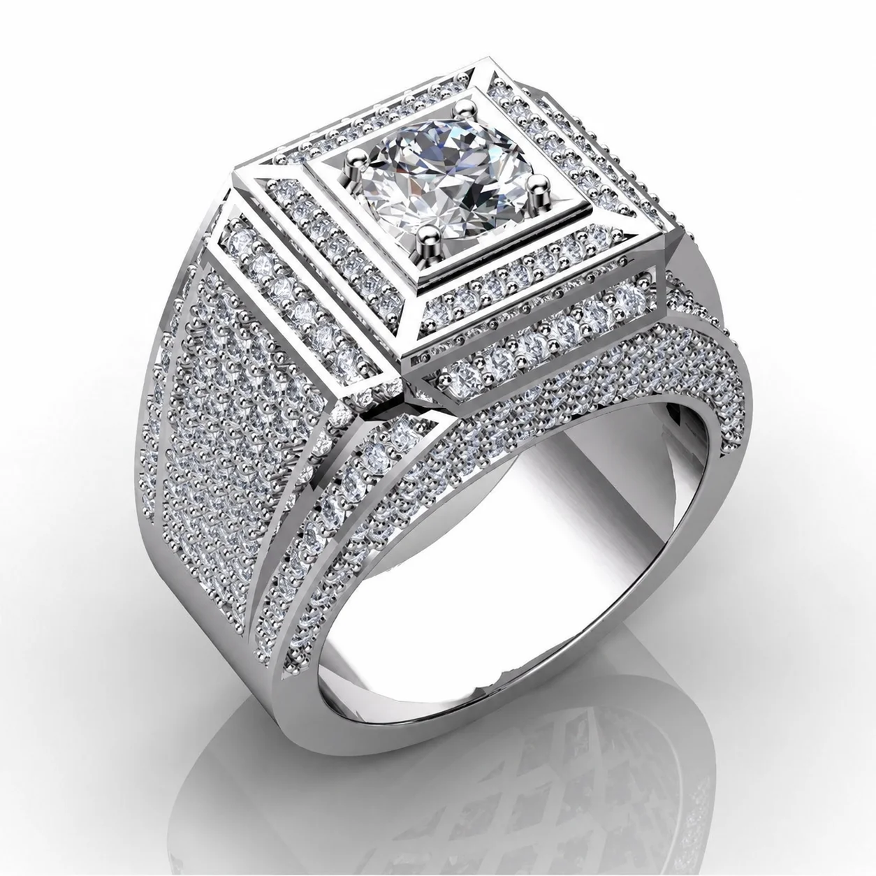 Ring "LordOfRules™" in white gold, photo 2