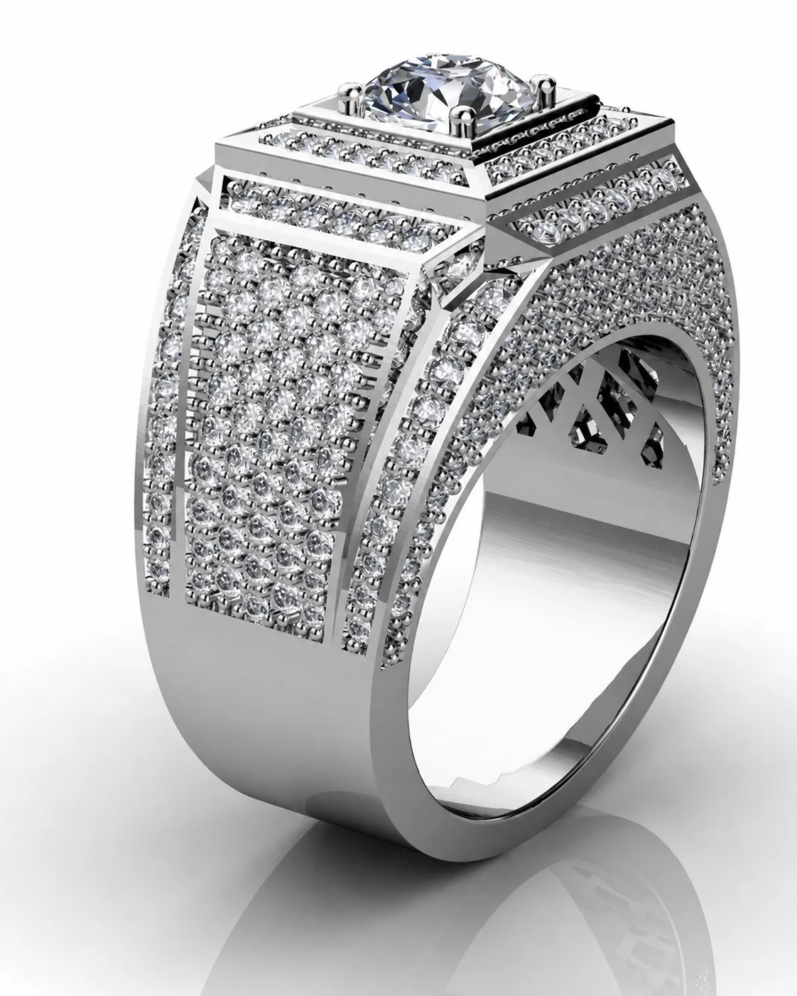 Ring "LordOfRules™" in white gold, photo 5