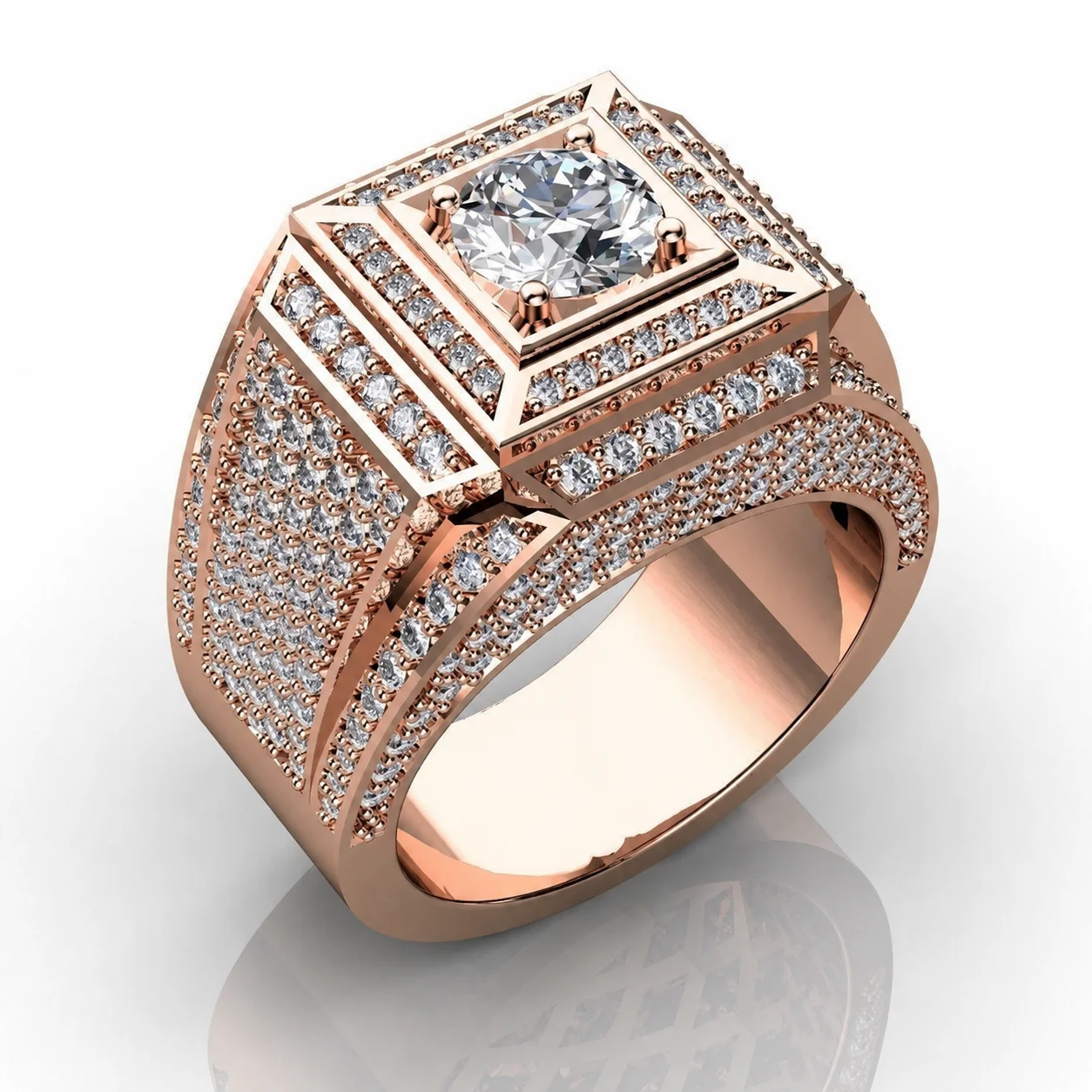 Ring „LordOfRules™” in rose gold, photo 2