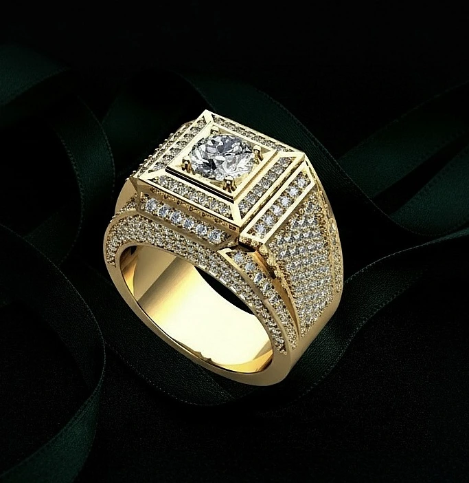 Signet Ring "LordOfRules™" – Yellow gold
