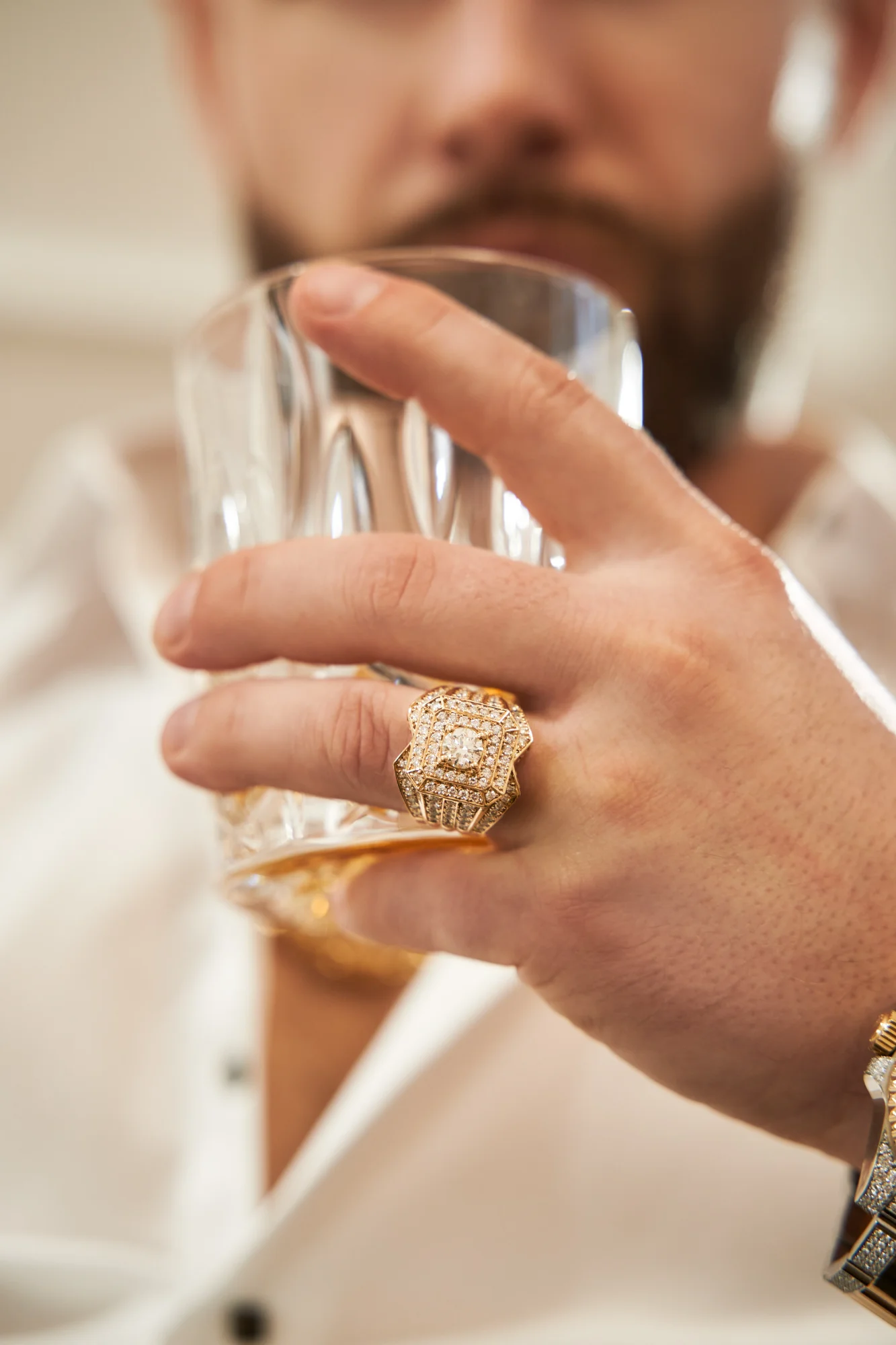 Signet Ring "MM4MEN™" in yellow gold 18k, photo 2